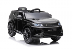 Elektriauto lastele Range Rover, must lakitud