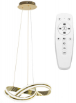 Kaasaegne LED-laelamp + piloot APP818-CP kuld
