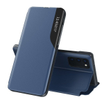 Eco Leather View Case elegant bookcase type case with kickstand for Samsung Galaxy A72 4G blue (Light blue || Niebieski)