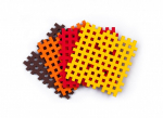 Marioinex Ehitusklotsid Mini Waffle Mini Base 4 Tk