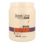 Taastav juuksemask siidi ekstraktiga Stapiz Sleek Line 1000 ml