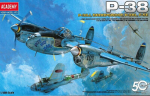 Liimitav mudel Academy 12282 P-38 Combination Version 1/48