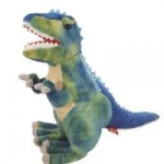 Sinine dinosaurus "t-rex" pl&uuml;&uuml;sis m&auml;nguasi 30cm, Color