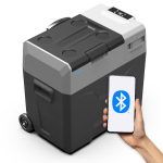 Autok&uuml;lmik Kompressoriga autok&uuml;lmik ja s&uuml;gavk&uuml;lmik 50L, Bluetooth APP, 12V/24V/230V, rataste ja teleskoopk&auml;epidemega (-20&deg;C)