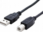 Usb 2.0 kiire kaabel, must, 3 m