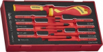 Teng Tools Vde 1000v kruvikeeraja komplekt, 10 tk.