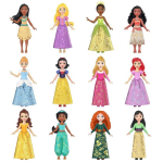 Mini nukunukkude komplekt Disney Printsess, erinevad mini figuurid, kollektsioneeritavad, lastele vanuses 3+