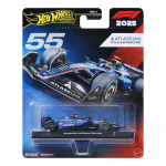 Survevalatud auto Hot Wheels Williams nr 55 Carlos Sainz Premium 1:64 metall/metall