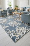 Eurofirany vaip DFH05-1, 160x230 cm, sinine/liivakarva