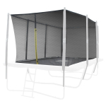 iSport Air Black 5,8x4 m batuudi turvav&otilde;rk (ilma postideta)