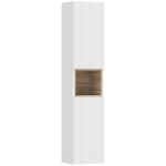 Vannitoakapp 30x24x140 cm Valge MDF
