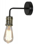 Candellux seinalamp Goldie 21-56160, must/plaatina