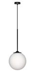 Candellux rippvalgusti Glasgow 50101284, must/valge