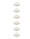 Candellux rippvalgusti Griff 3494061-00, valge