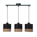 Candellux rippvalgusti Porto 33-17611, must/pruun