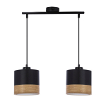 Candellux rippvalgusti Porto 32-17604, must/pruun