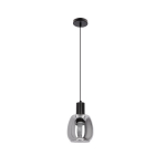 Rippvalgusti Candellux Udin Small must 1x15W GU10 klaasist vari