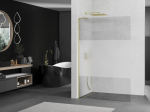 Mexen Kioto L du&scaron;isein Walk-in 70 x 200 cm, l&auml;bipaistev/j&auml;&auml;tunud, kuldne harjatud - 800-070-103-55-35, 70 x 200 cm