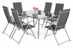 &Otilde;uem&ouml;&ouml;blikomplekt Casablanca 145 cm, 6+1, Silver / Grey