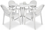 Aiam&ouml;&ouml;blikomplekt PALMA/CLIP 4+1, Bianco