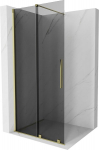 Mexen Velar Walk-in du&scaron;inurk, liuguga 80 x 200 cm, grafiit 8 mm, kuldne - 871-080-000-43-50