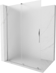 Mexen Velar Walk-in du&scaron;i sein, l&uuml;kand, 130 x 200 cm, h&auml;rm, 8 mm, kroom - 871-130-000-33-01, 130 x 200