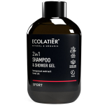 &Scaron;ampoon ja du&scaron;igeel 2-in-1 Ecolatier Sport, 400 ml
