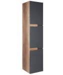 Vannitoakapp Spectra country, 35x153,4x35,2 cm, pruun/must