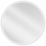 Vannitoa peegel Mexen Loft Round, 80 cm, valge