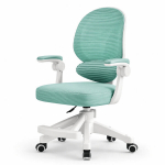 P&ouml;&ouml;ratav ergonoomiline lastetool, eCarla, valge, m&uuml;ndiroheline