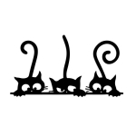 Riputatav dekoratsioon Cat 33 cm