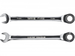 Yato kombinatsioon sprūdrata atslēga YT-0192, 11mm, 72 hammast, CrV 6140, 165mm, 5&deg;, dodekaagona, k&otilde;vadus 42-49 HRC
