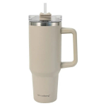 Klausberg KB-7944 termosetass k&otilde;rrega, liivakarva, 1100 ml