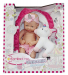 BAMBOLINA nukk - beebi pl&uuml;&uuml;sist &uuml;kssarvikuga Unicorn Dreams, 36cm, BD1263