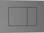 Mexen Tex 02 loputusnupp, harjatud gun gray - 6102-12, Nenurodyta