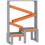 Liiva- ja veem&auml;ngulaud 75x34.5x105 cm hall puit