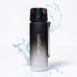 BPA-vaba spordiveepudel Peterson, must/valge, 750 ml