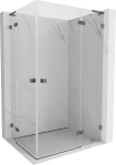 Mexen Lunar L Duo p&ouml;&ouml;ratav du&scaron;ikabiini parem 90 x 80 cm, l&auml;bipaistev, reljeefne reljeefne - 834L-090P-080L-66-00