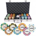 Pokkerižetoonide komplekt Monte Carlo (300 žetooni)