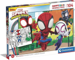 Pusle Clementoni Spidey + v&auml;rvimine 104 tk 25727