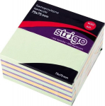 Kleepsu 76x76mm 400K pastell Strigo