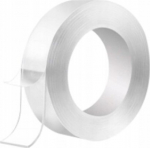 Kahepoolne l&auml;bipaistev nanoteip 24mmx3m
