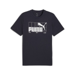 PUMA meeste vabaaja T-s&auml;rk PUMA GRAPHIC No.1 Logo Tee New Navy - 68802916, sinine, S