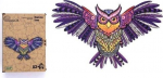 Puidust &ouml;kopuzzle 120 Magic owl A3 - PuzzleOK