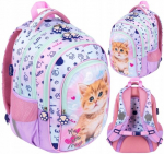 Koolikott St.Majewski My Little Friend Pastel Kitty, 4 sektsiooni, 22 l