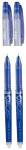 Kustutav pliiats Pilot Frixion Point, 0,5mm, sinine, 2 tk.