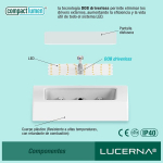Kandiline LED-laevalgusti 6W k&uuml;lm valge 6500K komplekt 6 tk