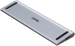 Unitek Uhub15+ jaam: Kvm, 3x4k, Usb-c, 100w Pd, alumiinium