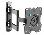 Telefonihoidja TV SET ACC WALL MOUNT /17-43"/BLACK M4SR-B ONKRON