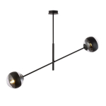 Emibig laelamp Linear 2 must / triibuline 1168/2